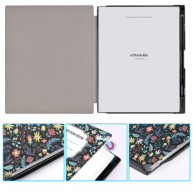 QIOFEaRTH Funda para tableta de papel Remarkable 2 de 10,3 p