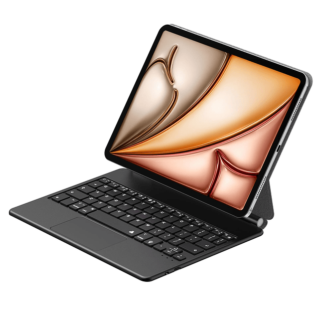 Funda con teclado para iPad air 6 11 pulgadas 2024, teclado