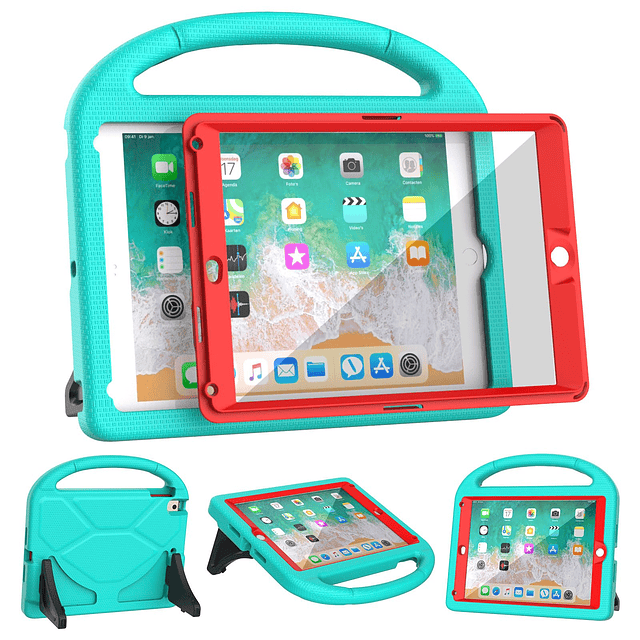 YIHE Funda infantil para iPad 6/5 generación 9,7 pulgadas, 2