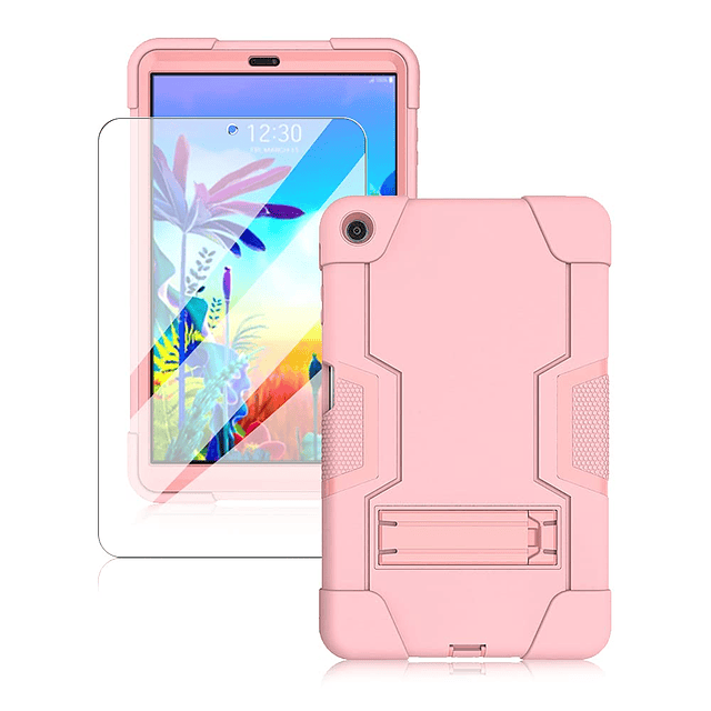 SOaTUTO para LG G Pad 5 10.1" Funda con protector de pantall