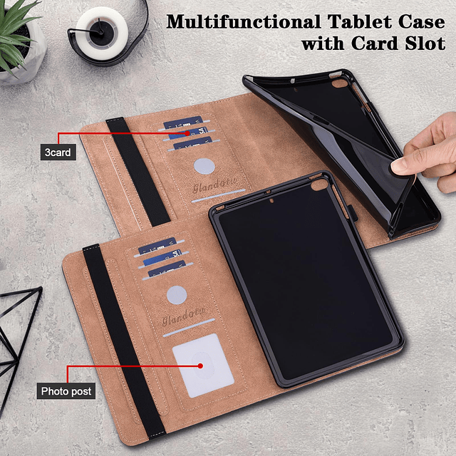 para Samsung Galaxy Tab a9 Plus Funda, Elegante Funda de Cue