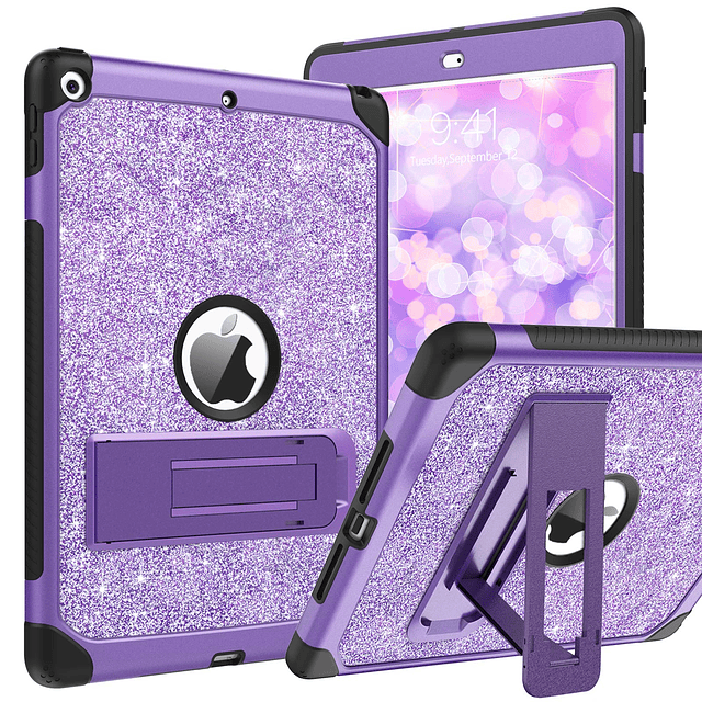 Funda para iPad de 9 generación con función atril, funda par