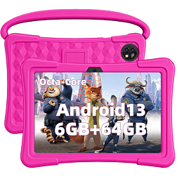 Tablet para niños de 10 pulgadas android 13, 6 GB de RaM, 64