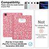 Funda para iPad air de 13 pulgadas M2 2024, iPad Pro 12.9 6/