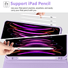 Funda con teclado para iPad Pro de 11 pulgadas, 4 y 3 genera