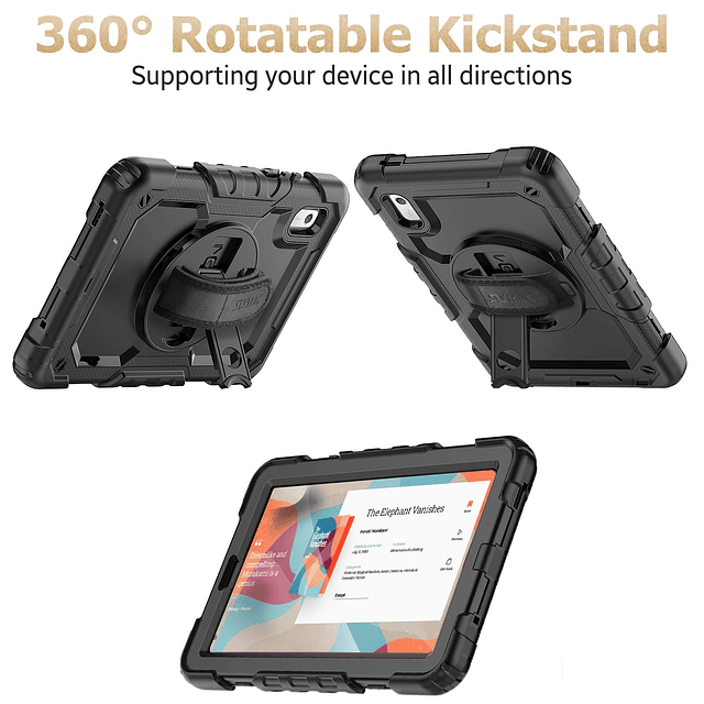 SEYMaC stock Funda para Lenovo Tab M9 TB-310FU 2023 con prot