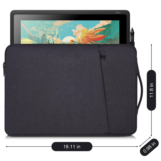 Funda para tableta de dibujo para Wacom Cintiq 16/Cintiq Pro