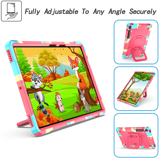 Funda para Galaxy Tab S8 Plus/Galaxy Tab S7 FE 5G para niños