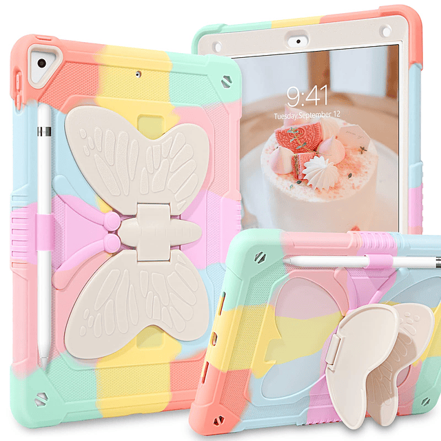 GUaGUa Funda compatible con iPad air 2 para niños, iPad 6/5