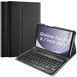 Funda con Teclado para Galaxy Tab a9 de 8,7 Pulgadas 2023 Mo