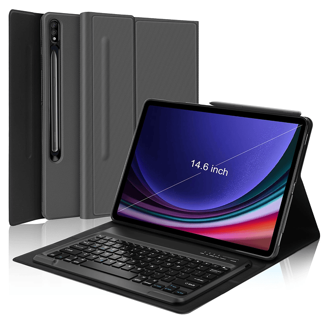 Funda con teclado Galaxy Tab S9 Ultra 14.6” 2023 SM-X910/X91