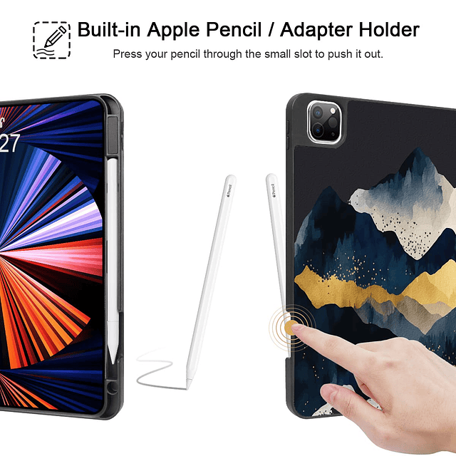 Funda diseñada para iPad Pro de 11 pulgadas M2 de 4 generaci