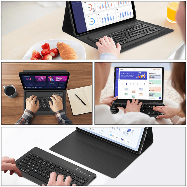 Funda con teclado Galaxy Tab S9 Ultra 14.6” 2023 SM-X910/X91