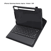 Funda para Lenovo Tab P12 con teclado, funda con teclado des