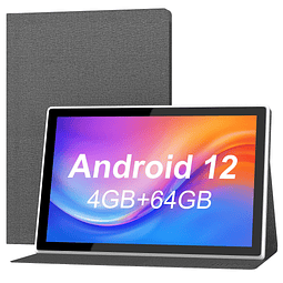 Tablet 10.1 Pulgadas, Tablet android 12, Pantalla Táctil IPS