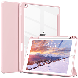 Funda para iPad 9/8/7 generación 2021/2020/2019 con portaláp