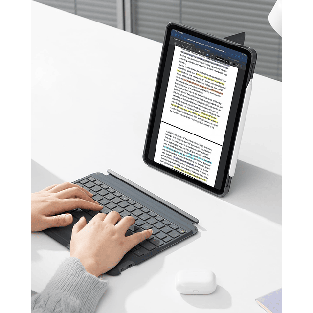 Funda para iPad Pro de 11 pulgadas con teclado, compatible c