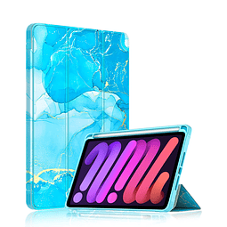 - Funda para iPad Mini 6 con portalápices, soporte delgado d