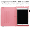 Funda universal para tablet android 10 de 10,1 pulgadas, de