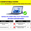 NaNRUIL para Microsoft Surface Pro 4/5/6/7 Plus+ Funda de 12