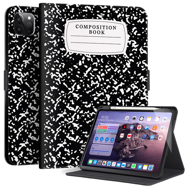 anpredo Fundas para iPad Pro 4/3 Gen de 12,9 Pulgadas con Po