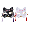 2 Piezas Máscaras de Zorro Kitsune: Máscaras de Cosplay de M