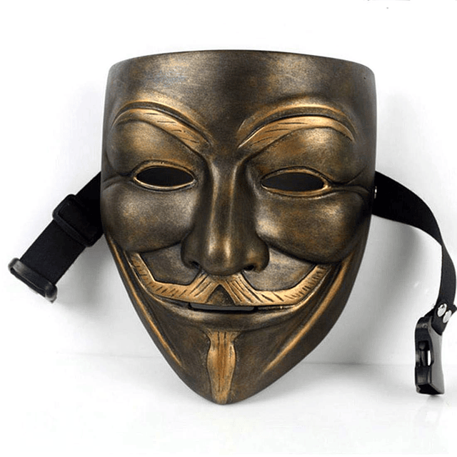 V para Vendetta Mask, Máscaras de Chico Anónimo para Hallowe