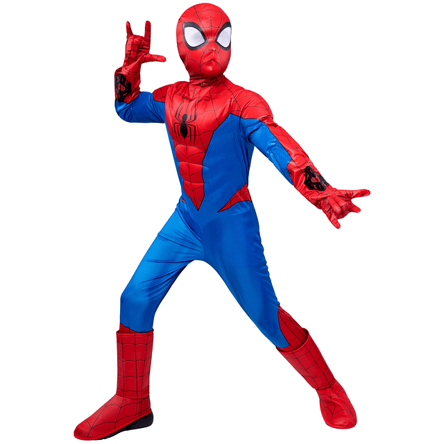 Disfraz oficial de Halloween para jóvenes de Marvel Spider-M