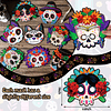 16 Piezas Máscara de Calavera del Día de los Muertos Máscara