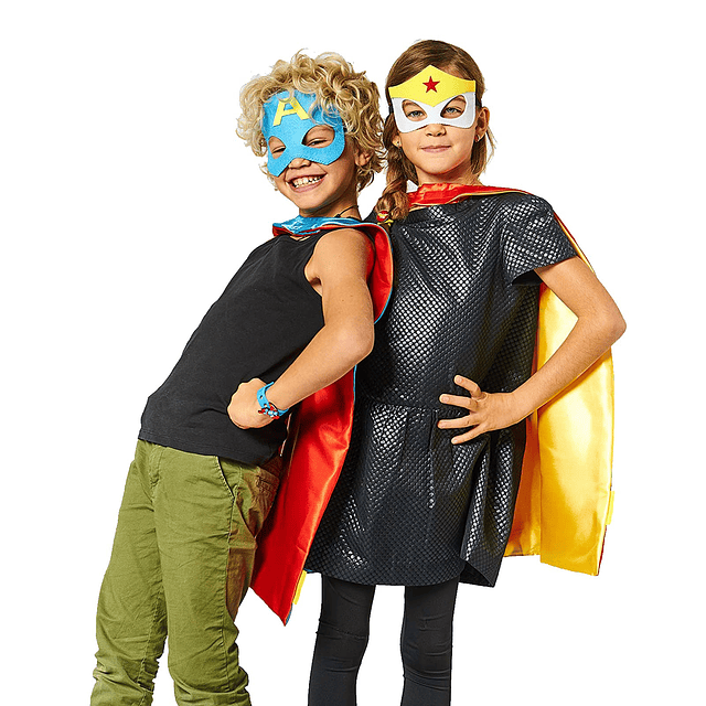 Capas y máscaras para niños - Capas de Disfraces de Hallowee