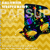 36 máscaras para rascar de Halloween, kit de manualidades co