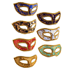 14 PCS/Set Máscaras de Mascarada, Máscaras de Media Cara Uni