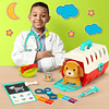 - Mini Vet Playset (11 piezas) - Perro de peluche y transpor