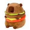 Realista Capybara Burger Peluche, Lindo Capybara Peluche Alm