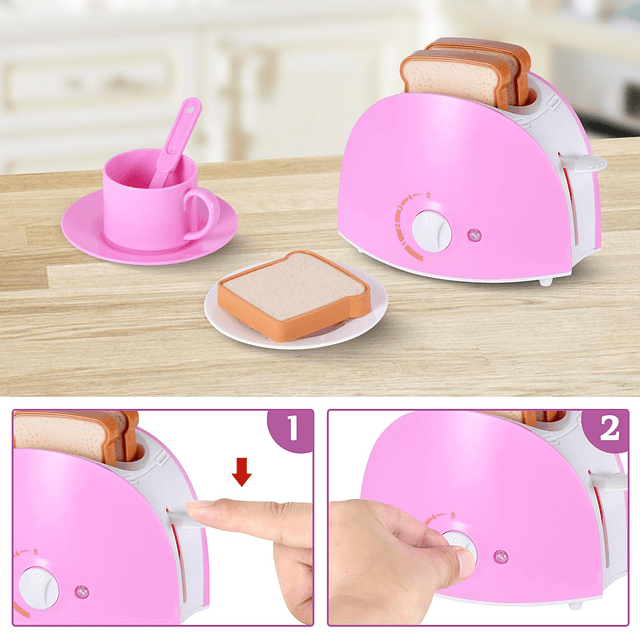 Juguetes para electrodomésticos de cocina, juego de accesori