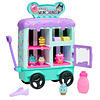 Disney Munchlings Ice Cream Cart, juego de figuras que cambi