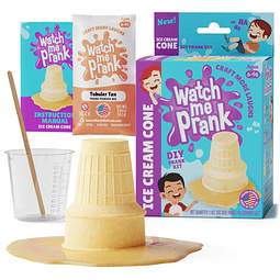 WatchMePrank Kit de broma de cono de helado DIY | Bromas par