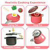 Juego de 33 accesorios de cocina para niños, juego de cocina