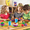 New Sprouts Juego de cocina para el aula, 45 piezas, edades