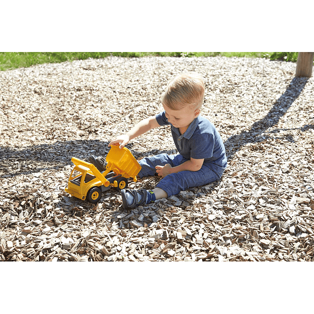 Lena Eco Active Toy Dump Truck es un juguete verde biodegrad