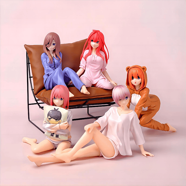 The Quintessential Quintuplets Figuras de anime Juego de 5 p