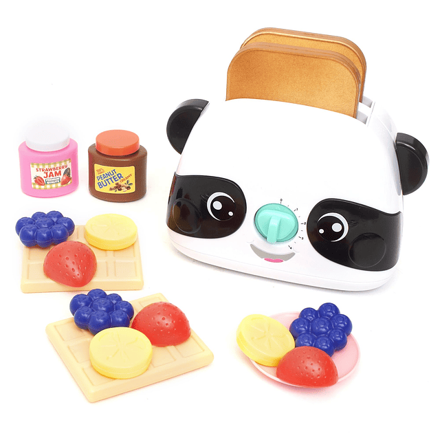 Zoo Troop: Tostadora Panda - 17 piezas - Aparato de cocina c