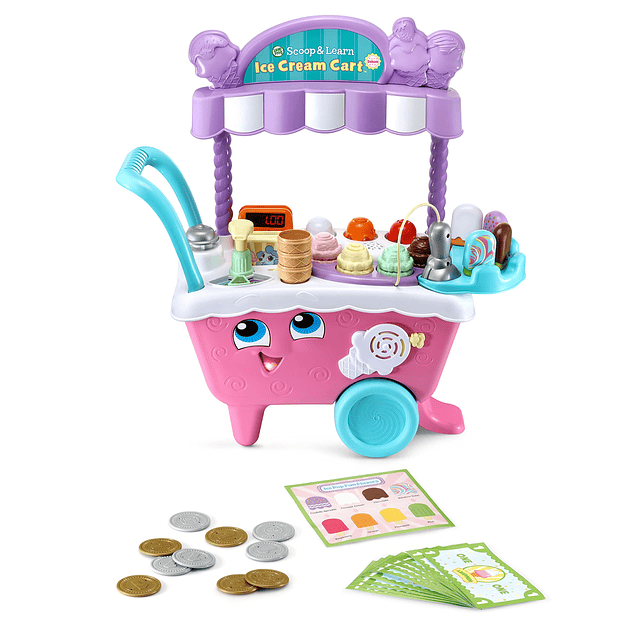 LeapFrog Scoop and Learn Ice Cream Cart Deluxe (embalaje sin