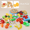 Play Accesorios de cocina para niños 94 piezas, juego de coc