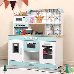 Play Kitchen Juego de cocina de juguete de madera Todder Kid