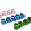 15 Tazas de Café Coloridas Mezcladas Tamaño S Taza de Té Cas