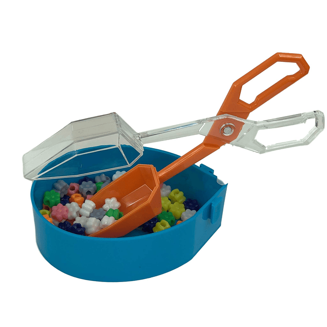 Jumbo Rainbow Tongs Juego de juguetes y juegos de 6 piezas,