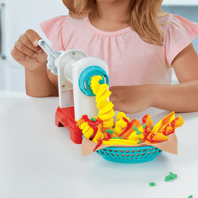 Kitchen Creations Juego de papas fritas en espiral con 5 lat