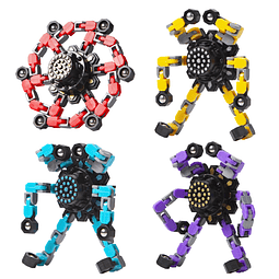 Transformable Fidget Spinners 4 piezas para niños y adultos