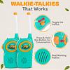 Juego de tienda de campaña para niños con walkie talkies: el